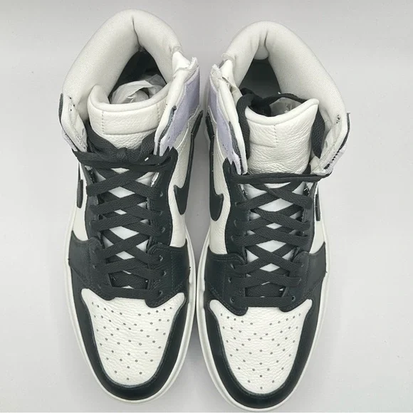 Women’s Air Jordan 1 Elevate High Sz 10.5 Titanium/DK Smoke Grey Sail m - Picture 7 of 11